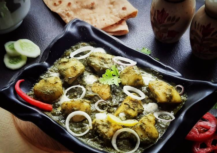 Steps to Prepare Award-winning Aaloo Palak