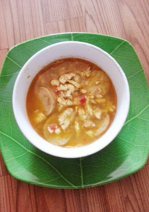 Foto resep Seblak mie scallop