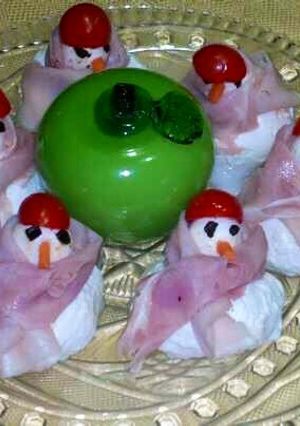 Foto di Pupazzo di neve come antipasto