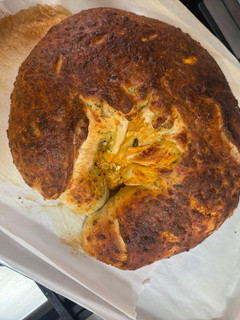 A picture of Buffalo Chicken Stromboli.