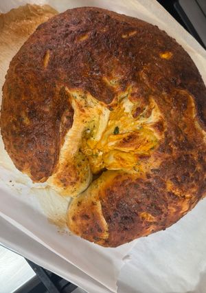 A picture of Buffalo Chicken Stromboli.
