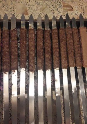 عکسی از دستور کباب کوبیده