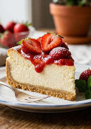 Foto di Cheesecake alle Fragole