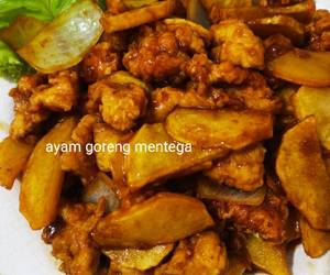 Cara Cepat Ayam Goreng Mentega  Praktis Enak Cara Cepat Ayam Goreng Mentega  Praktis Enak