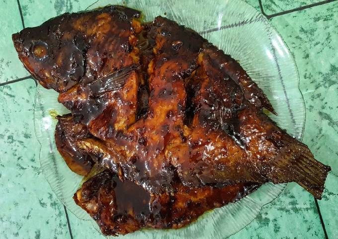 Resep Ikan Gurame Bakar Bumbu Kecap Anti Gagal