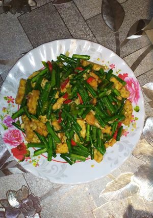 Foto resep Tumis kacang dengan tempe