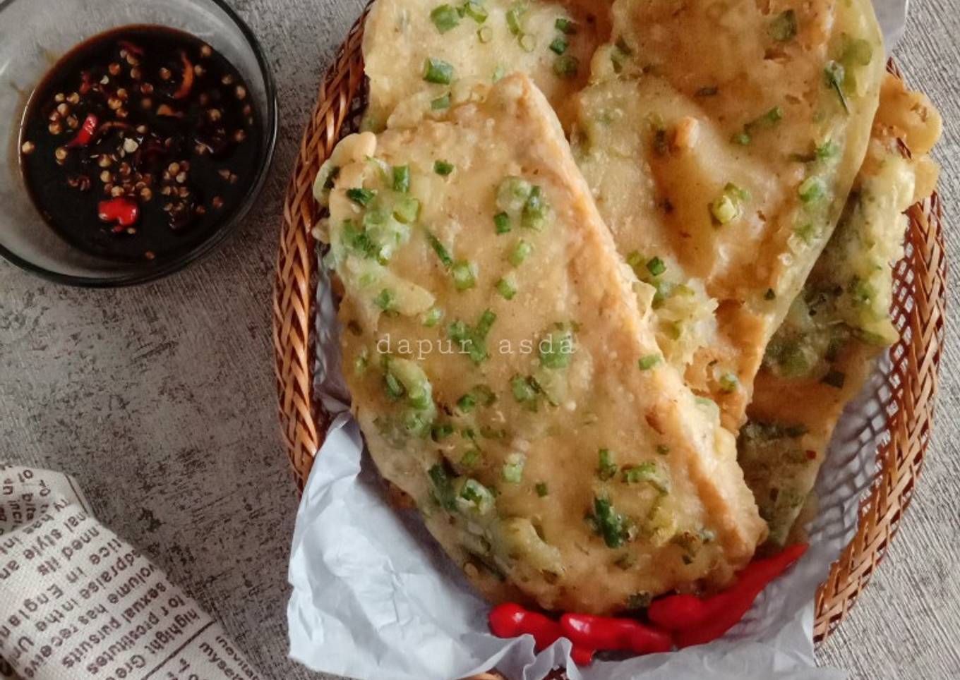 Tempe mendoan / tempe goreng tepung