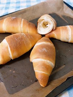 晨烤鹽可頌 的食譜成品照片