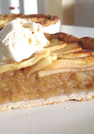Una foto de Tarta de manzana facilísima