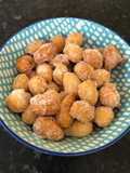 Quick and easy mini sugar coated donuts