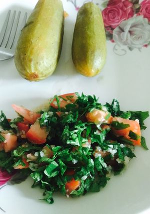 صورة لوصفة يالنجي كوسا وباذنجان 😻