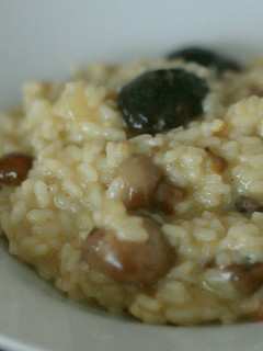 Una foto de Risotto ai funghi (sin vino)