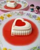 Panna Cotta With Strawberry syrup