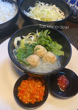 Foto resep Bakso ayam ekonomis jadi buanyakkk tapi lezatosss