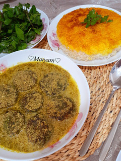 عکسی از دستور کوکو ترش