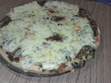 Pizza de espinaca.
