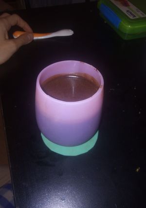 Una foto de Chocolate sin azúcar, vegano con leche de coco
