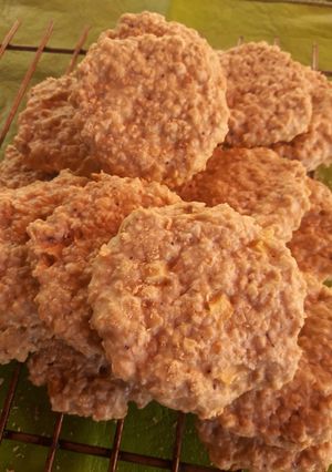 Una foto de Galletas de avena y manzana