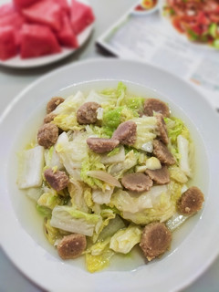 Foto resep Tumis Sawi Putih Bakso