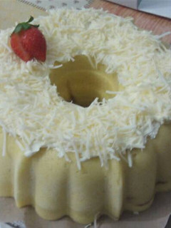 Foto resep Marmer Cake Kukus Tabur Keju