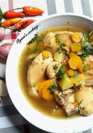 Foto resep Chicken soup (sup ayam)