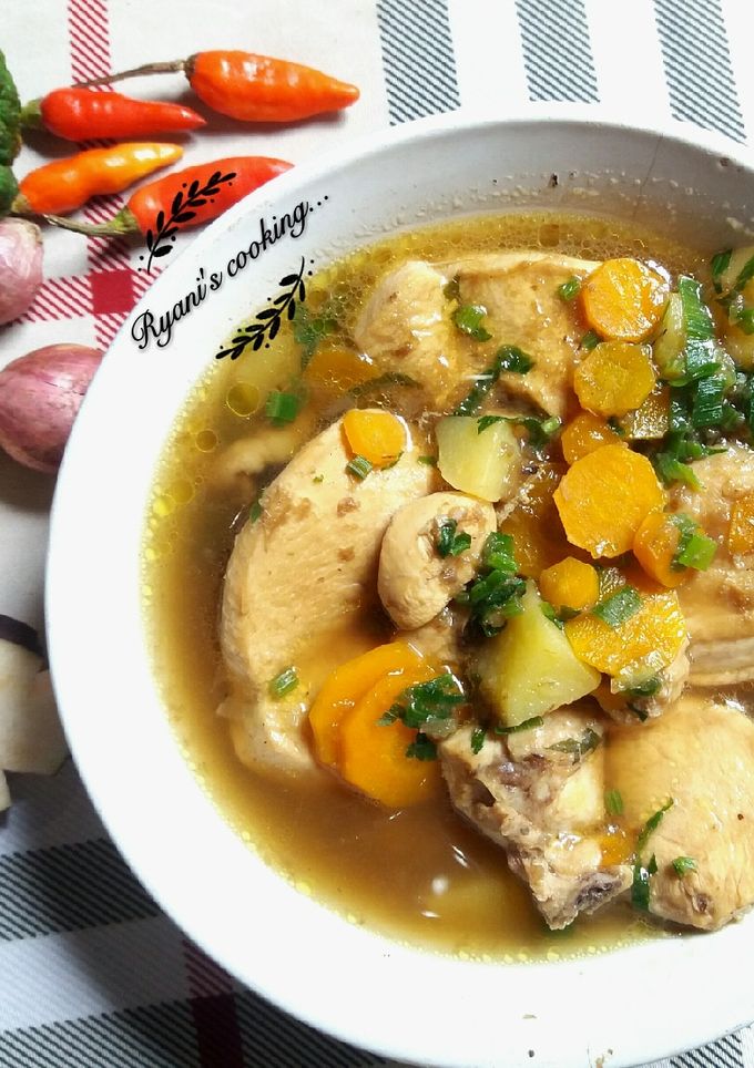 Foto resep Chicken soup (sup ayam)