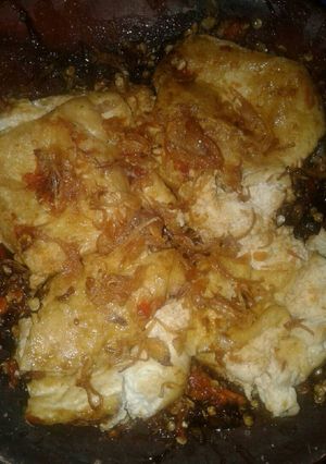Foto resep Tahu penyet sambal kecap