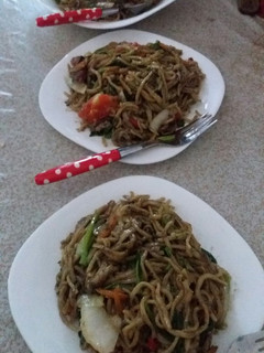 Foto resep Mie goreng cumi