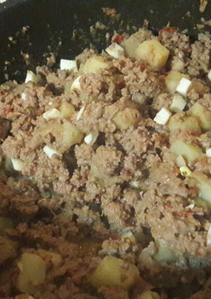 Una foto de Relleno para empanadas (de carne picada)