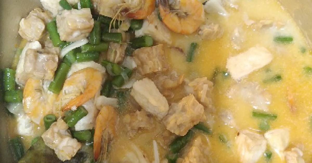 Resep Tumis Udang Kacang Panjang And Tempe Tahu Kuah Santan Non Msg