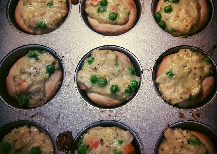 Recipe of Quick Chicken pot pie CUPCAKES