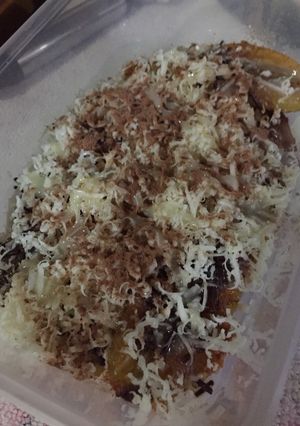 Foto resep Pisang Bakar coklat keju milo (pakai Teflon)