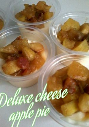 Foto resep "Berbagi Rahmat" Deluxe cheese apple pie