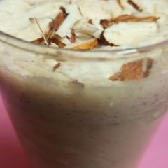 A picture of Butter scotch milkshake.