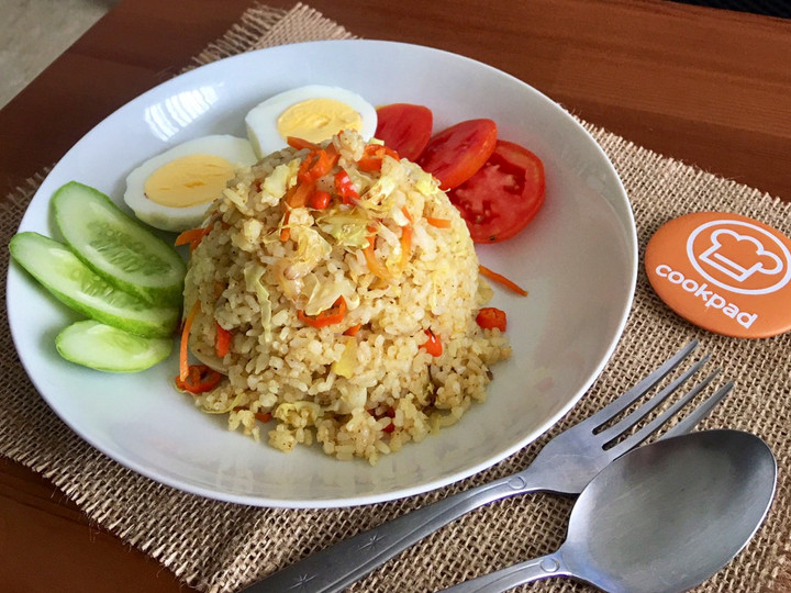 Resep Nasi goreng bumbu kari, Lezat Sekali