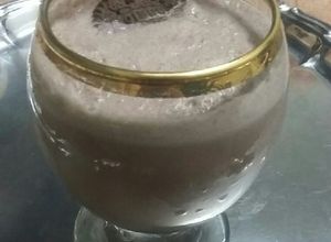 صورة لوصفة ميلك شيك أوريو🍸