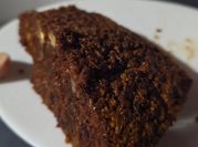 Una foto de budin de nueces
