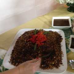 Una foto de Arroz moreno
