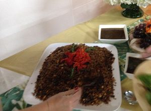 Una foto de Arroz moreno