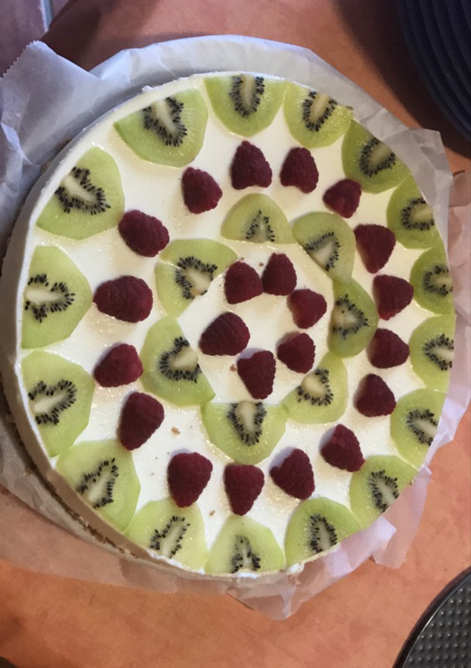 Una foto de Tarta de Yogurt