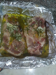 Una foto de Filetes de cabeza de lomo con hueso al horno