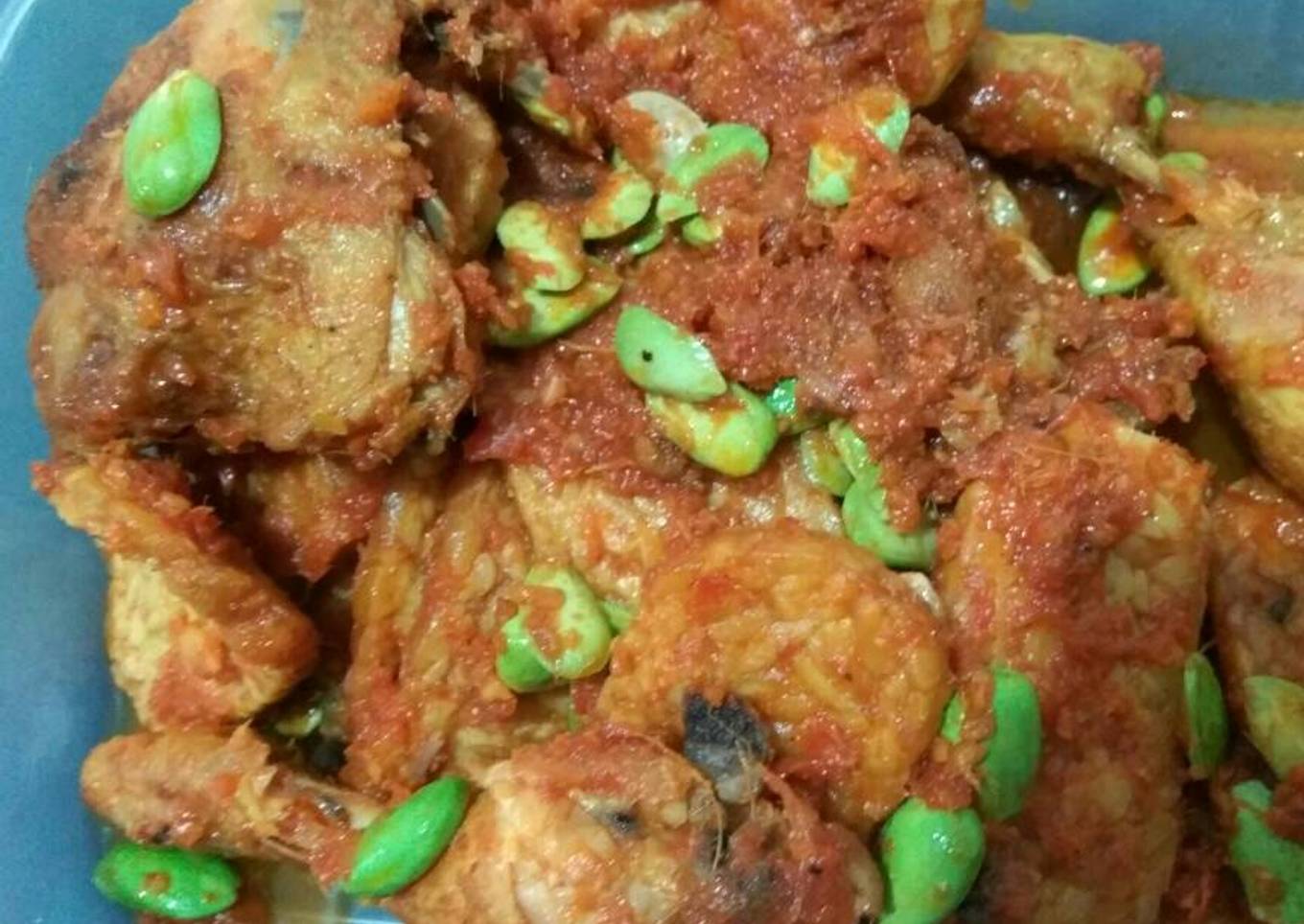 Ayam 🐔 balado pete