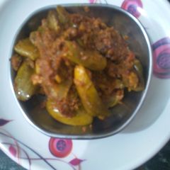 A picture of Parwal ki sabzi.