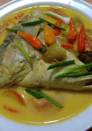 Foto resep Gulai kepala ikan...😍