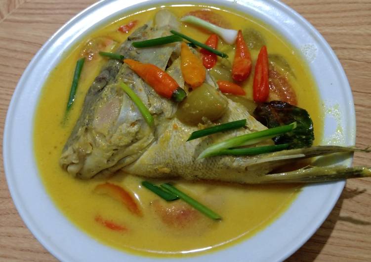 Cara Gampang mengolah Gulai kepala ikan…😍, Enak