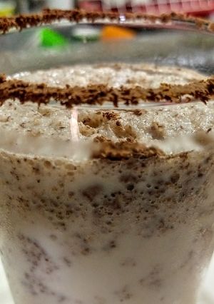 Una foto de LECHE CONDENSADA Con Avellanas y 🍫 Cacao...!