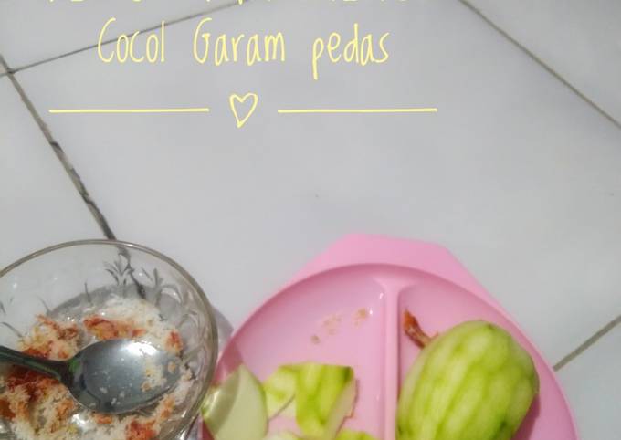 Anti Ribet, Membuat Pencit Manalagi Cocol Garam Pedas Kekinian