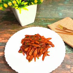 Honey chilli potato A picture of Honey chilli potato.