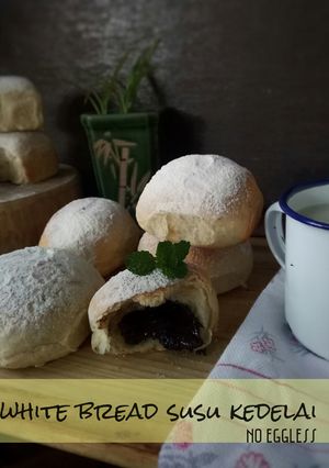 Foto resep White bread susu kedelai tanpa telur