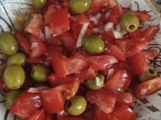 Una foto de picadillo de español